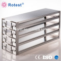 cryogenic freezer storage racks for ultra low temperature freezer